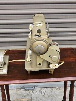 PFAFF 230 Automatic Dial-A-Stitch Sewing Machine 1950s Heavy Duty Industrial