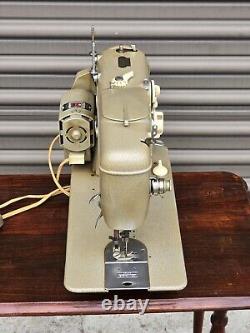 PFAFF 230 Automatic Dial-A-Stitch Sewing Machine 1950s Heavy Duty Industrial