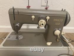 PFAFF HEAVY DUTY SEWING MACHINE MODEL 229 with Pedal, Case, & Accessories