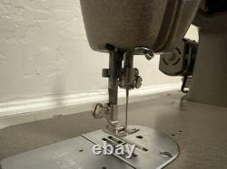 PFAFF HEAVY DUTY SEWING MACHINE MODEL 229 with Pedal, Case, & Accessories