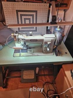 PLAFF 145-H3-6/01 Heavy Duty Sewing Machine. Made In Germany