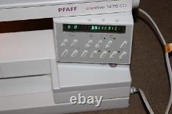 Pfaff Creative 1475 CD Heavy-Duty Sewing & Embroidery Machine w Accessories