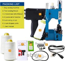 Portable Bag Sewing Machine, Heavy Duty Bag Closing Machine