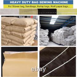 Portable Bag Sewing Machine, Heavy Duty Bag Closing Machine for Burlap Bags Sand Portable Bag Sewing Machine, Heavy Duty Bag Closing Machine for Burlap Bags Sand