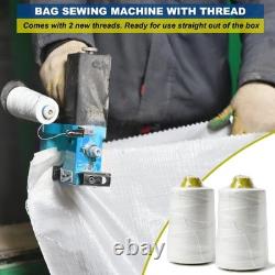Portable Bag Sewing machine, Heavy Duty Bag Closing Machine For Burlap Bags S