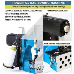 Portable Bag Sewing machine, Heavy Duty Bag Closing Machine For Burlap Bags S
