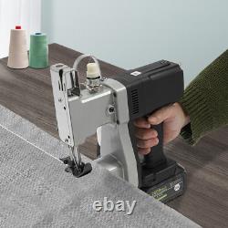 Portable Bag Sewing machine Heavy Duty Bag Closing Machine Silver 190W 18000rpm
