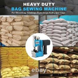Portable Handheld Sewing Machine Heavy Duty Bag Closer for Burlap, Leather