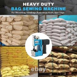 Portable Handheld Sewing Machine Heavy Duty Bag Closer for Burlap, Leather, Sa