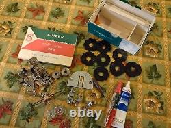 REDUCED 1963 Singer heavy duty 328k 328 Sewing Machine Attachments WORKS