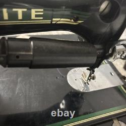Rare Elite Sewing Machine Black & Gold- Singer 15 Clone Heavy Duty- Works