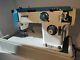 Rare Vintage White Sewing Machine Model 477 WithHeavy Duty Case &Some Owner Manual