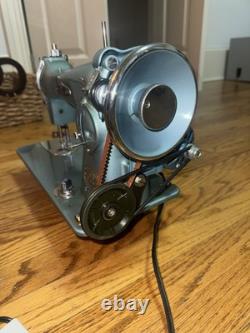 Restored Heavy-Duty Fleetwood Sewing Machine. High Torque Reduction Pulley. GA
