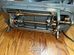 Restored Heavy-Duty Fleetwood Sewing Machine. High Torque Reduction Pulley. GA