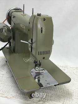 SERVICED Heavy Duty Vtg Necchi BF Mira Sewing Machine Denim, Leather, Embroidery