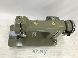 SERVICED Heavy Duty Vtg Necchi BF Mira Sewing Machine Denim, Leather, Embroidery