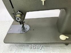 SERVICED PFAFF 60 Heavy Duty Industrial Vtg Sewing Machine Denim Leather (Steel)