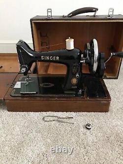 SERVICED Singer 99k Heavy Duty Sewing Machine SEWS LEATHER Canvas Denim