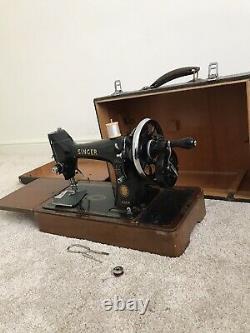 SERVICED Singer 99k Heavy Duty Sewing Machine SEWS LEATHER Canvas Denim