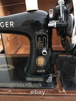 SERVICED Singer 99k Heavy Duty Sewing Machine SEWS LEATHER Canvas Denim