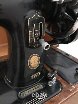 SERVICED Singer 99k Heavy Duty Sewing Machine SEWS LEATHER Canvas Denim