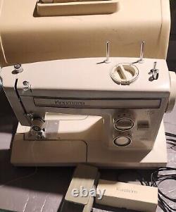 SERVICED Vtg Kenmore 158.19410 1-Amp Heavy Duty Sewing Machine With Pedal