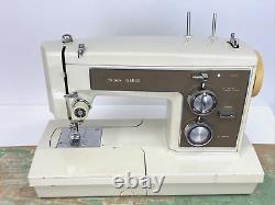 SERVICED Vtg Kenmore 1-Amp Heavy Duty Sewing Machine Free Arm Zig Zag 158.19400