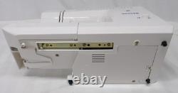 SERVICED White 2037 Mechanical Heavy Duty Free Arm 30+ Stitch Sewing Machine