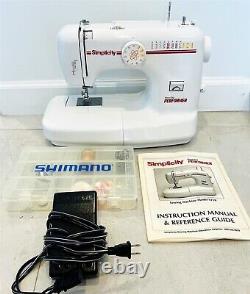 SIMPLICITY S110 Heavy Duty Sewing Machine with Manual & Extra Parts Tested Working