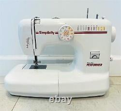 SIMPLICITY S110 Heavy Duty Sewing Machine with Manual & Extra Parts Tested Working