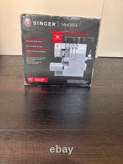 SINGER 14HD854 Heavy Duty Serger Overlock Machine + Pedal Manual Thread Accessor