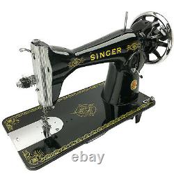 SINGER 15 15K Vintage Sewing Machine Heavy Duty Restored & Serviced by 3FTERS