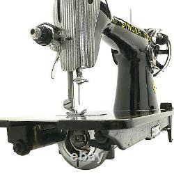 SINGER 15 15K Vintage Sewing Machine Heavy Duty Restored & Serviced by 3FTERS