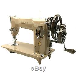 SINGER 201 201k Heavy Duty Sewing Machine Serviced & Restored by 3FTERS