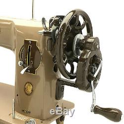 SINGER 201 201k Heavy Duty Sewing Machine Serviced & Restored by 3FTERS