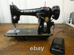 SINGER 206 K 25 Sewing Machine Heavy Duty Zigzag Leather, Denim SERVICED