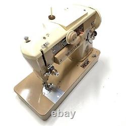 SINGER 401A Sewing Machine Slant-O-Matic Heavy Duty S8