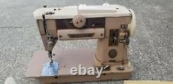 SINGER 401 401A Slant-O-Matic Sewing Machine Vintage HEAVY DUTY Professional