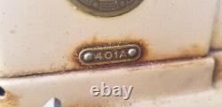 SINGER 401 401A Slant-O-Matic Sewing Machine Vintage HEAVY DUTY Professional
