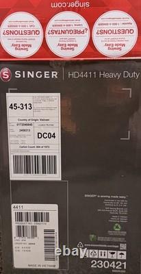 SINGER 4411 Heavy Duty 120W Portable Sewing Machine Grey