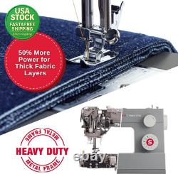 SINGER 4452 Heavy Duty Sewing Machine Bundle with Extension Table Accessory Kit