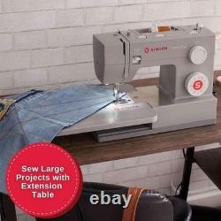 SINGER 6380 Heavy Duty Sewing Machine with Extension Table, Accessory Kit