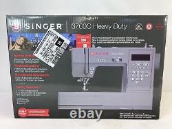 SINGER 6700C Electronic Heavy Duty Sewing Machine NEW
