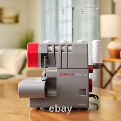 SINGER HD0450S Heavy Duty 2-3-4 Thread 1300 SPM High Speed Serger Machine
