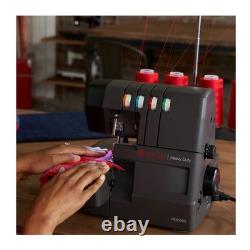 SINGER Heavy Duty 0460Next Evolution Serger Overlock Machine (Charcoal)
