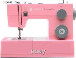 SINGER Heavy Duty 4411 (Pink) High Speed Sewing Machine + Accessories