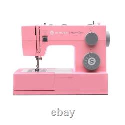 SINGER Heavy Duty 4411 Pink Sewing Machine & Hard Case Bundle