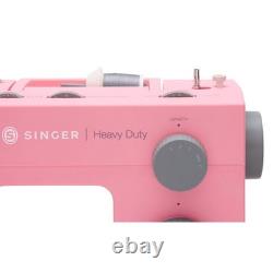 SINGER Heavy Duty 4411 Pink Sewing Machine & Hard Case Bundle