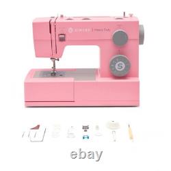 SINGER Heavy Duty 4411 Pink Sewing Machine & Hard Case Bundle