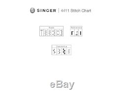 SINGER Heavy Duty 4411 Sewing Machine with 11 Built-in Stitches, Metal Frame